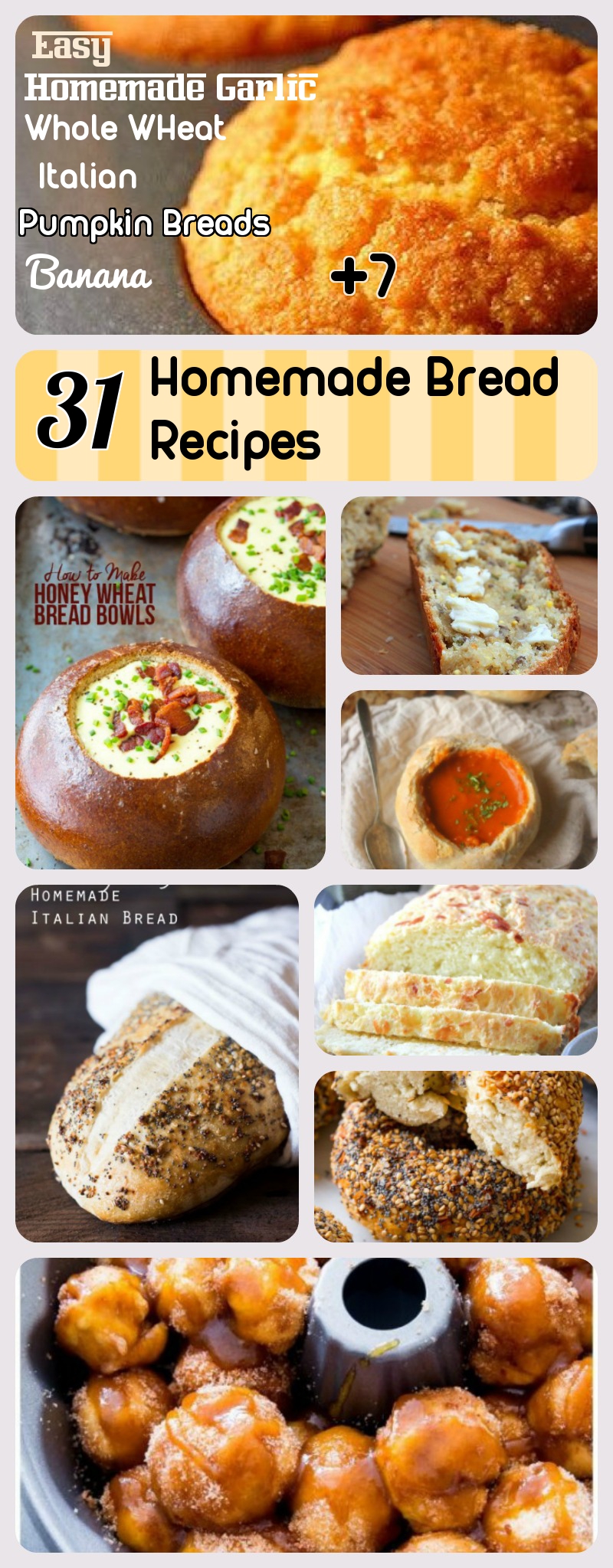 31 Bread recipes