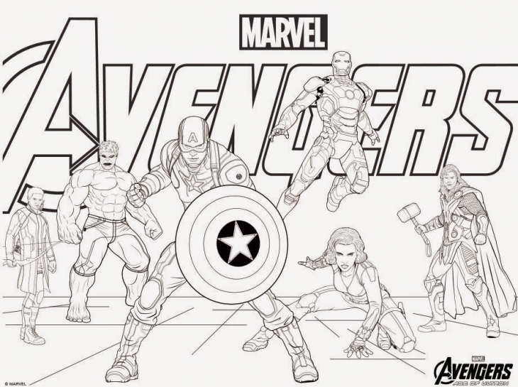 baby avengers coloring pages - photo #20