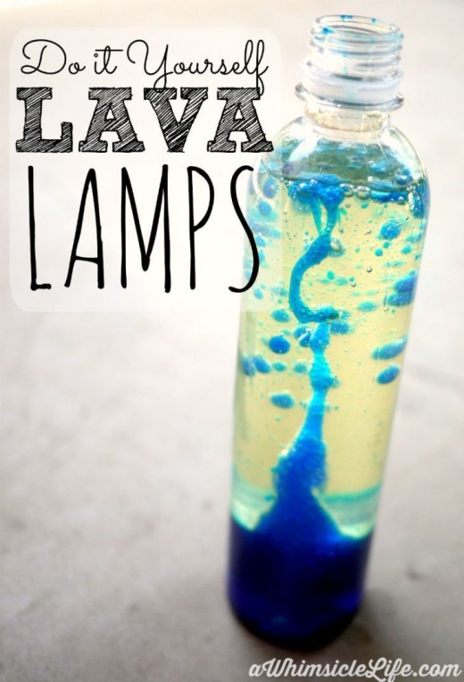 14 DIY Homemade Lava Lamp Ideas - DIY Craft Ideas & Gardening