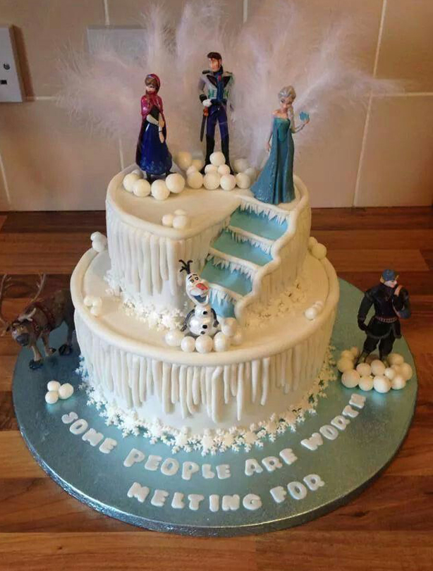 Frozen Birthday cake