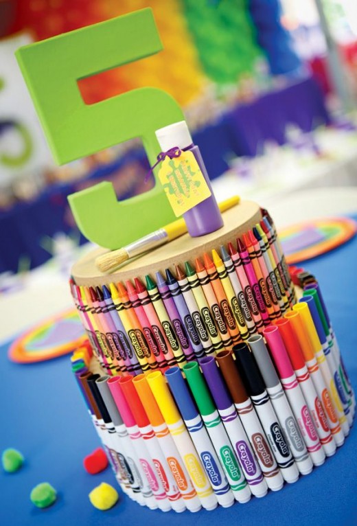 DIY Rainbow Birthday party ideas 