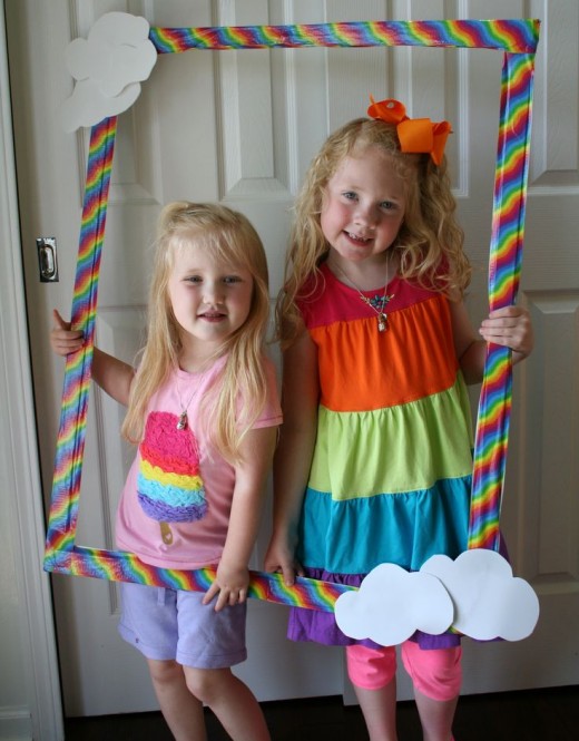 DIY Rainbow Birthday party ideas 