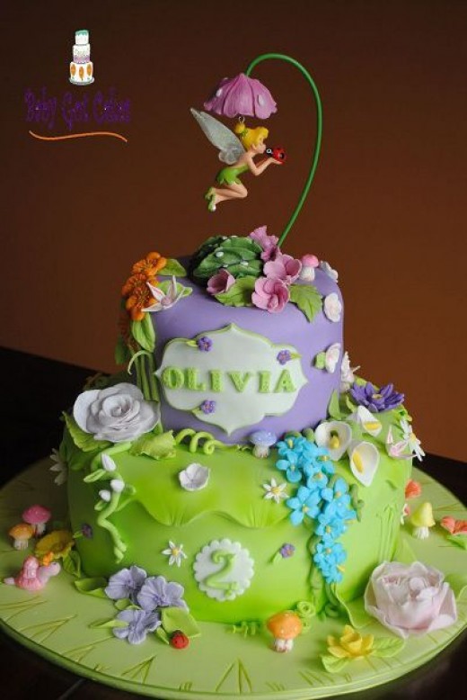 Tinkerbell cakes