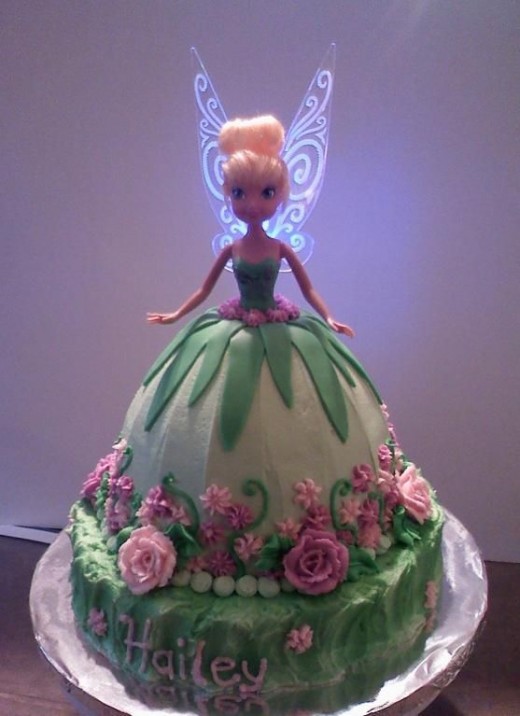 Tinkerbell cakes
