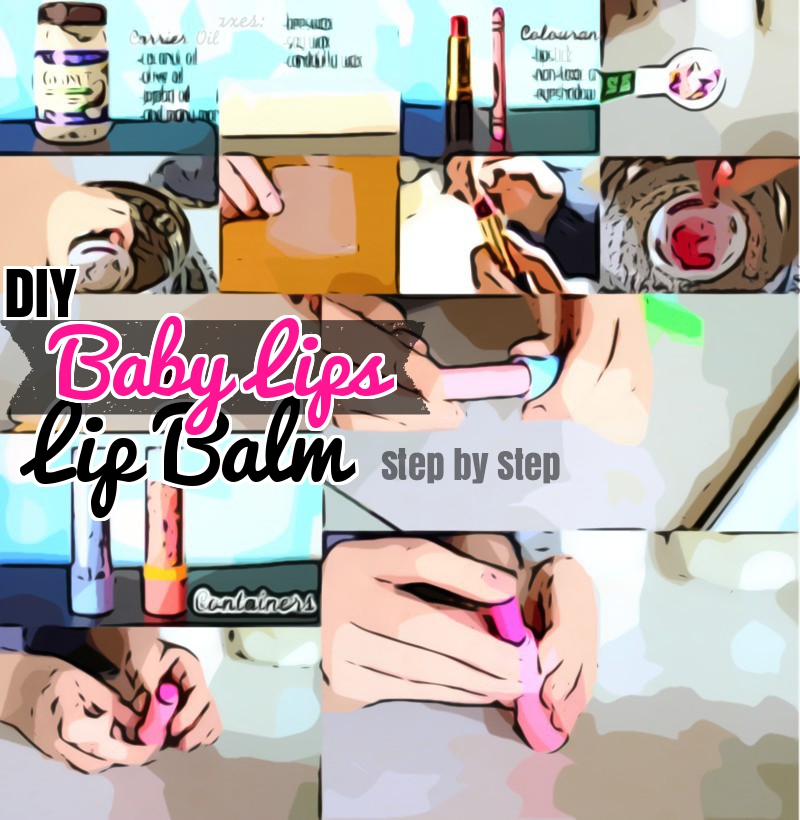 Baby Lips Lip balm DIY Homemade lip balm