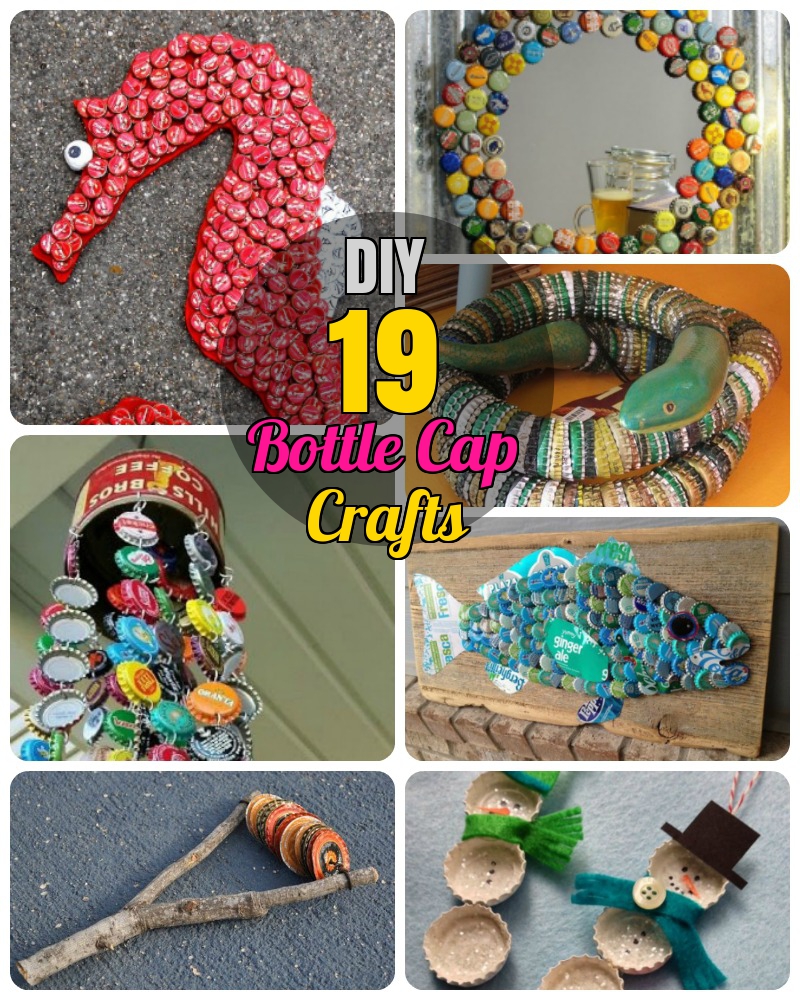 DIY Bottle Cap crafts