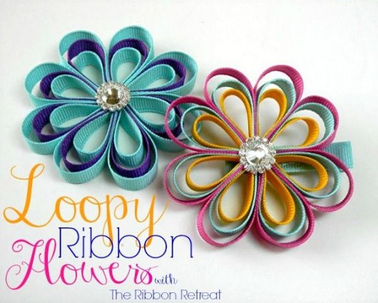 DIY-Ribbon-Flower