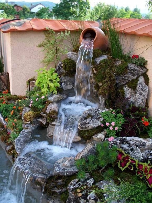 Garden-waterfalls