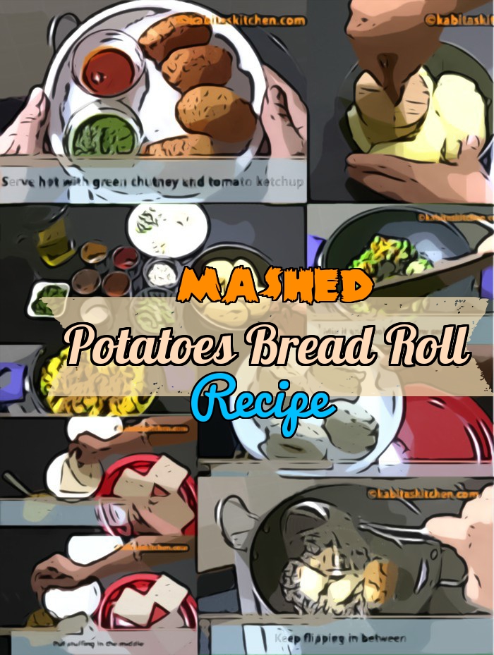 Mashed Potaotoes bread roll recipe