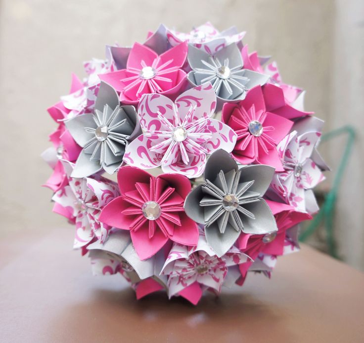 Paper flower craft