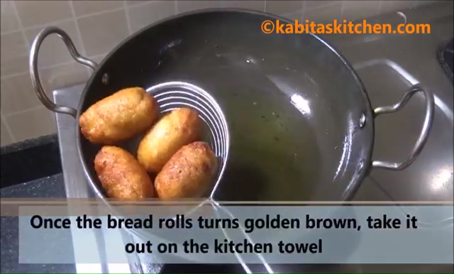 Potato Stuffed Bread Roll Recipe (30)
