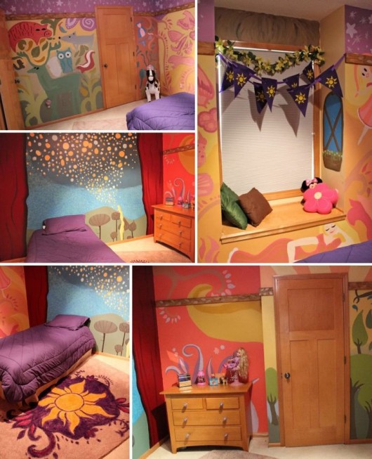 Tangled-Rapunzel-Bedroom
