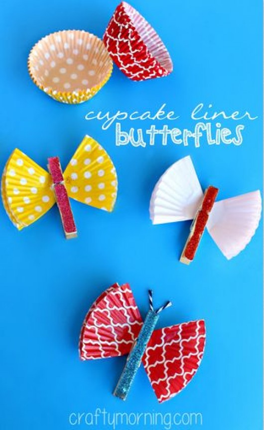 Neon Beaded Butterfly Craft for Kids - Crafty Morning