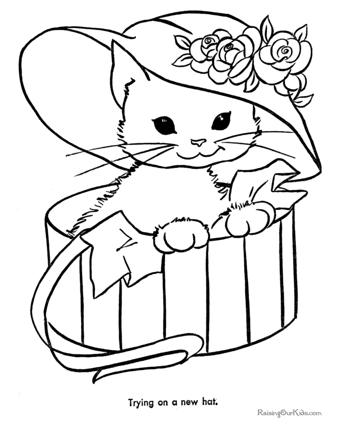 Animal Coloring Page (1)