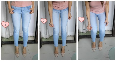 DIY ripped jeans distressed jean