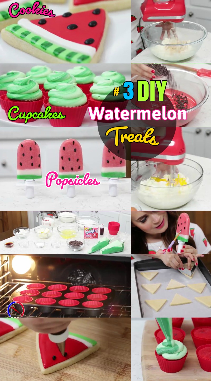 DIY Watermelon Summer Treat Recipes