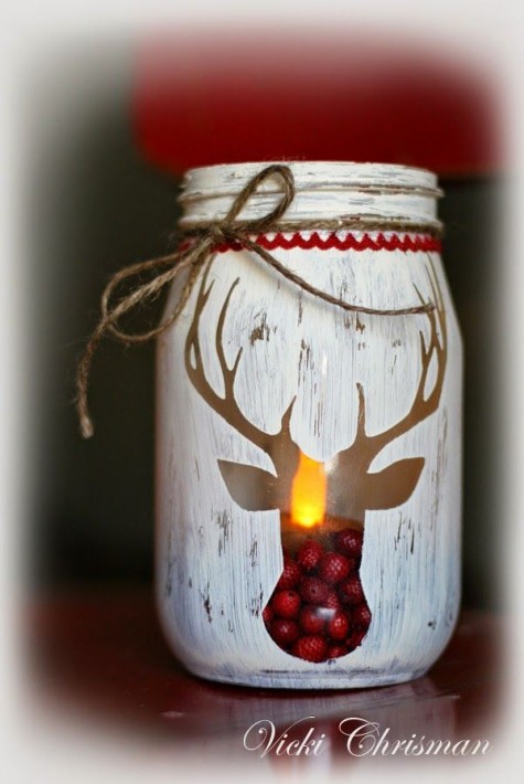 DIY Mason Jar Crafts & Ideas: #33 Holiday Crafts and Make & Sell Gifts