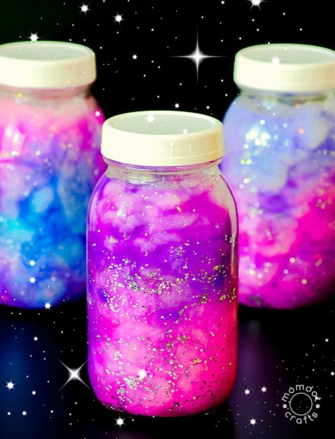 DIY Glow in the Dark Mason Jars – Sprinkled and Painted at KA Styles.co