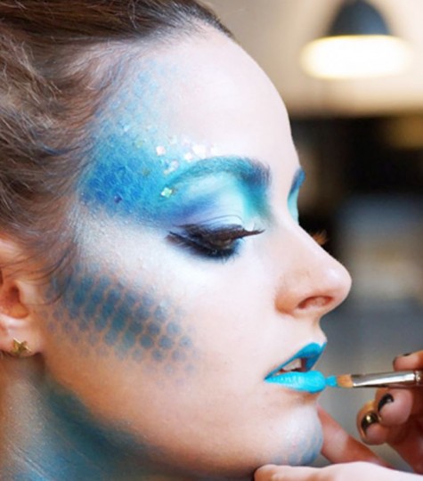 Mermaid-Costume-Makeup-Ideas