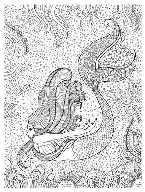 72 DIY Mermaid Ideas Mermaid Costumes Coloring pages