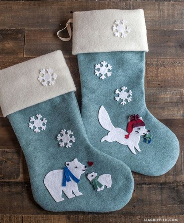 37 DIY Christmas Stockings & Pillows Free Sewing Patterns