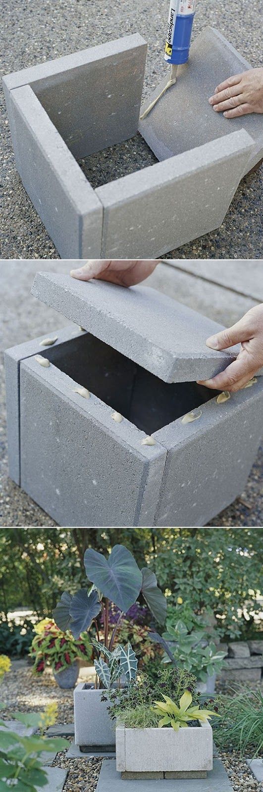  70 DIY Planter Box Ideas Modern Concrete Hanging Pot Wall Planter