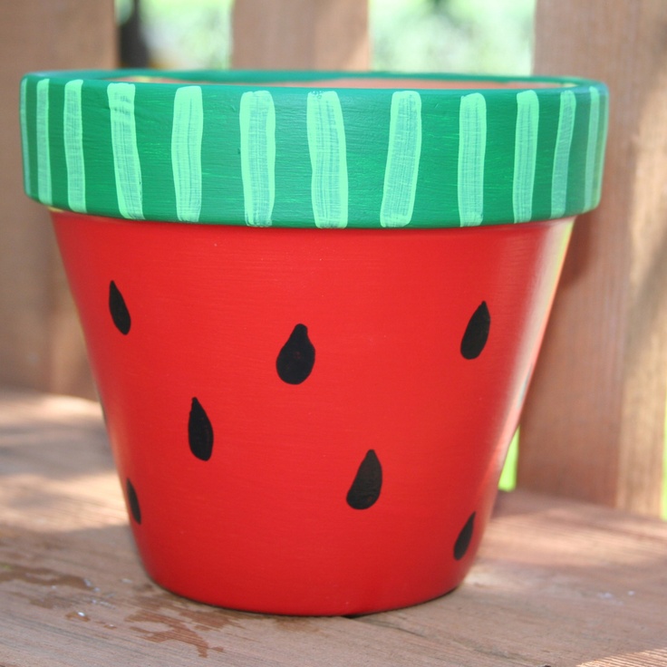 19 DIY Painted Pots How to Paint Pots for a Adorable Garden