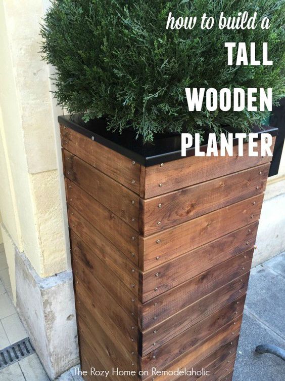 #70 DIY Planter Box Ideas: Modern Concrete, Hanging, Pot & Wall Planter