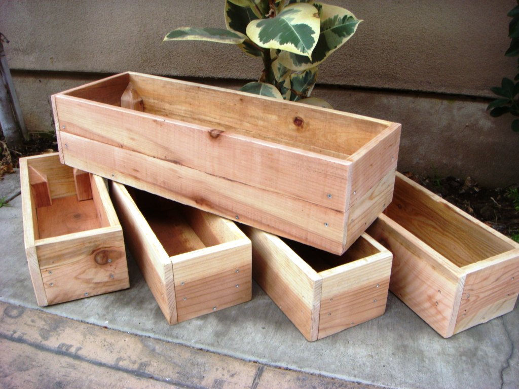 Diy Wooden Planters Boxes How To Build A Wooden Planter Box How Tos