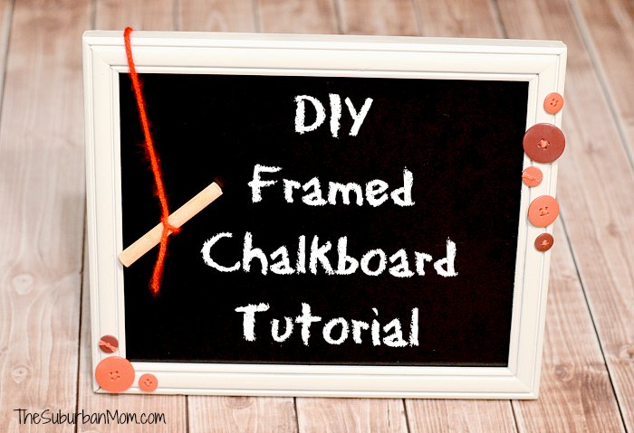 DIY Framed Chalkboard and Signboard Ideas