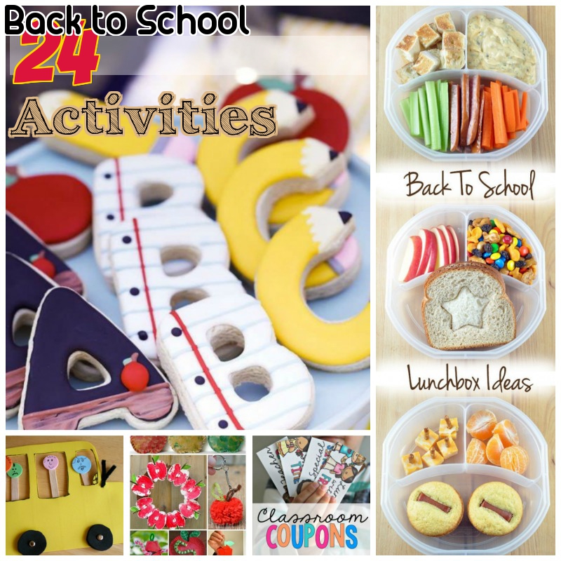 24 Back to school activities