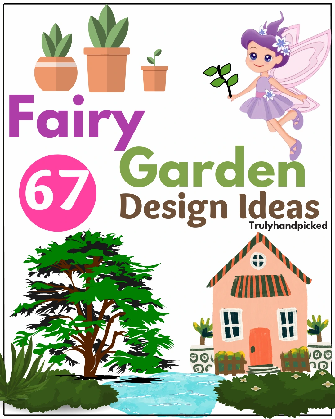 DIY Fairy Garden Ideas Miniature & Outdoor Garden