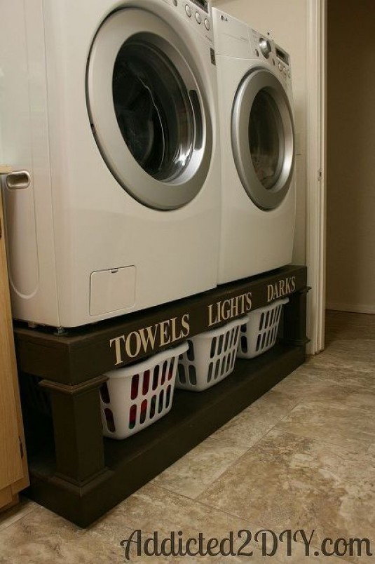 Laundry Room Storage Decor Ideas