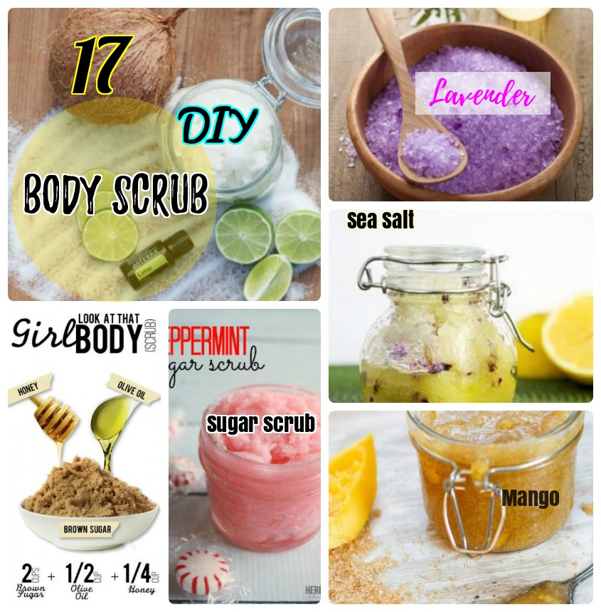 DIY Body scrub recipe