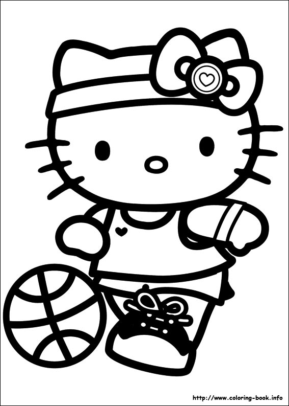 Hello Kitty coloring pages (2) - DIY Craft Ideas & Gardening