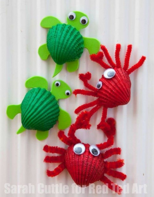 28 Ocean Themed DIY Animal Craft Ideas for Kids