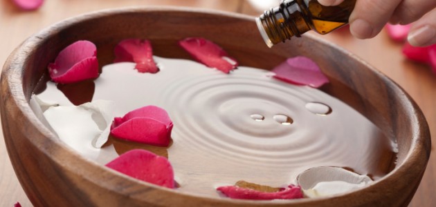 Rosewater face mask