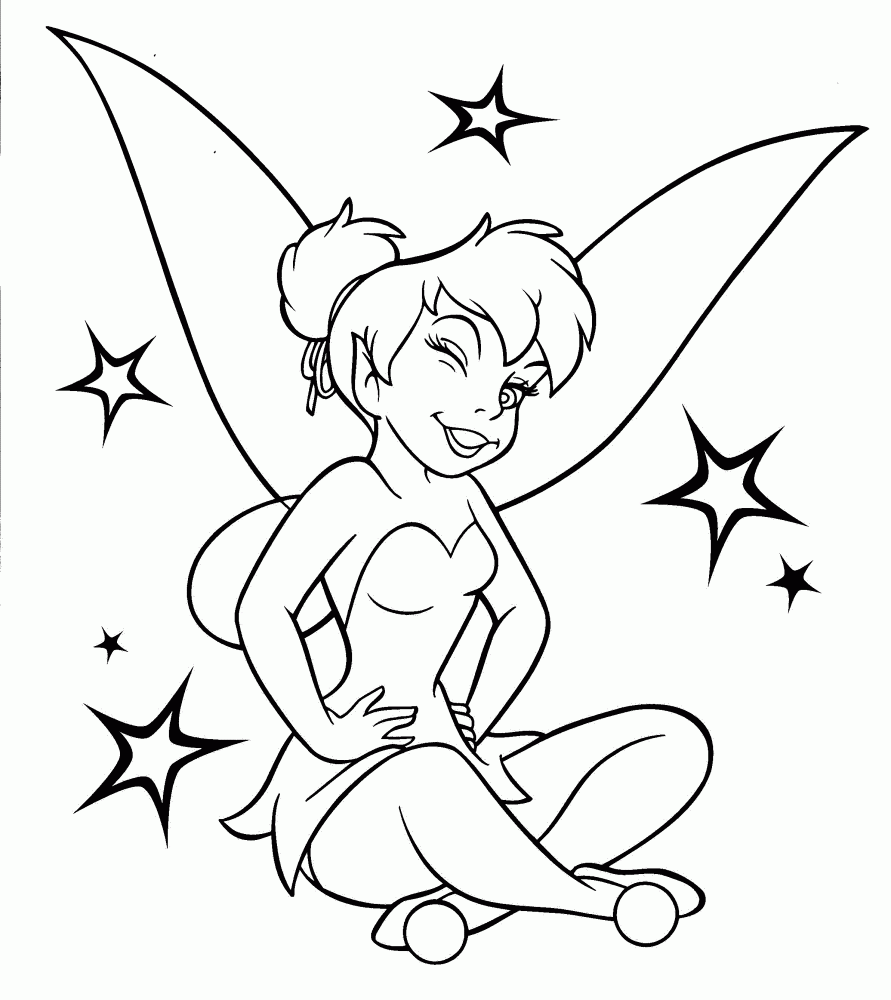  60 Tinkerbell Birthday Party Ideas Tinkerbell Coloring Pages