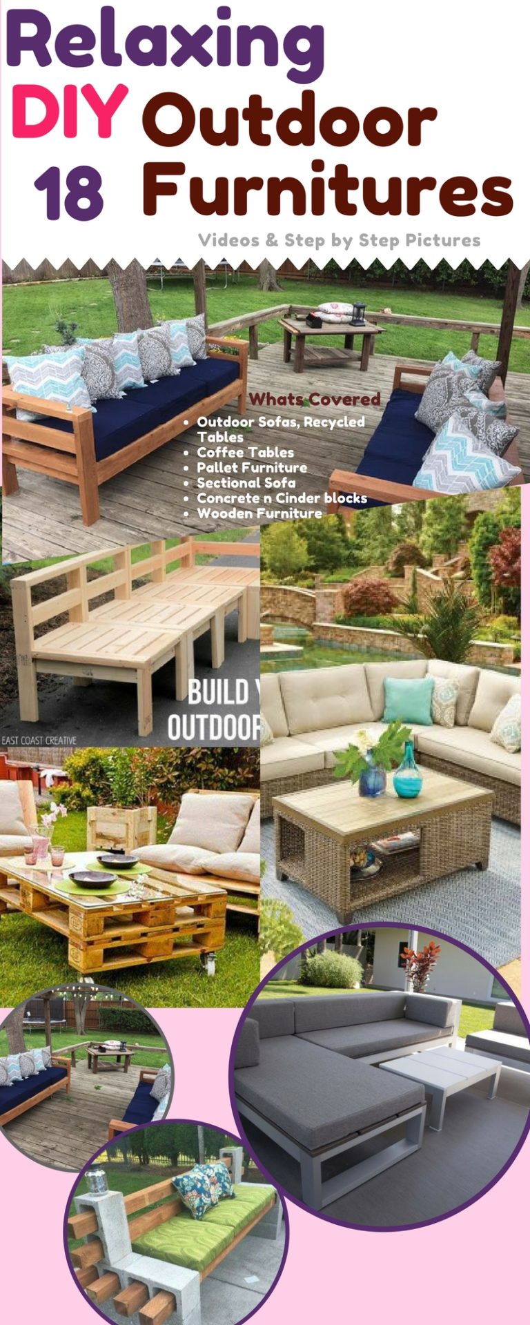 This is Relaxing: 18 DIY Outdoor Furnitures { Recycled + Pictures }