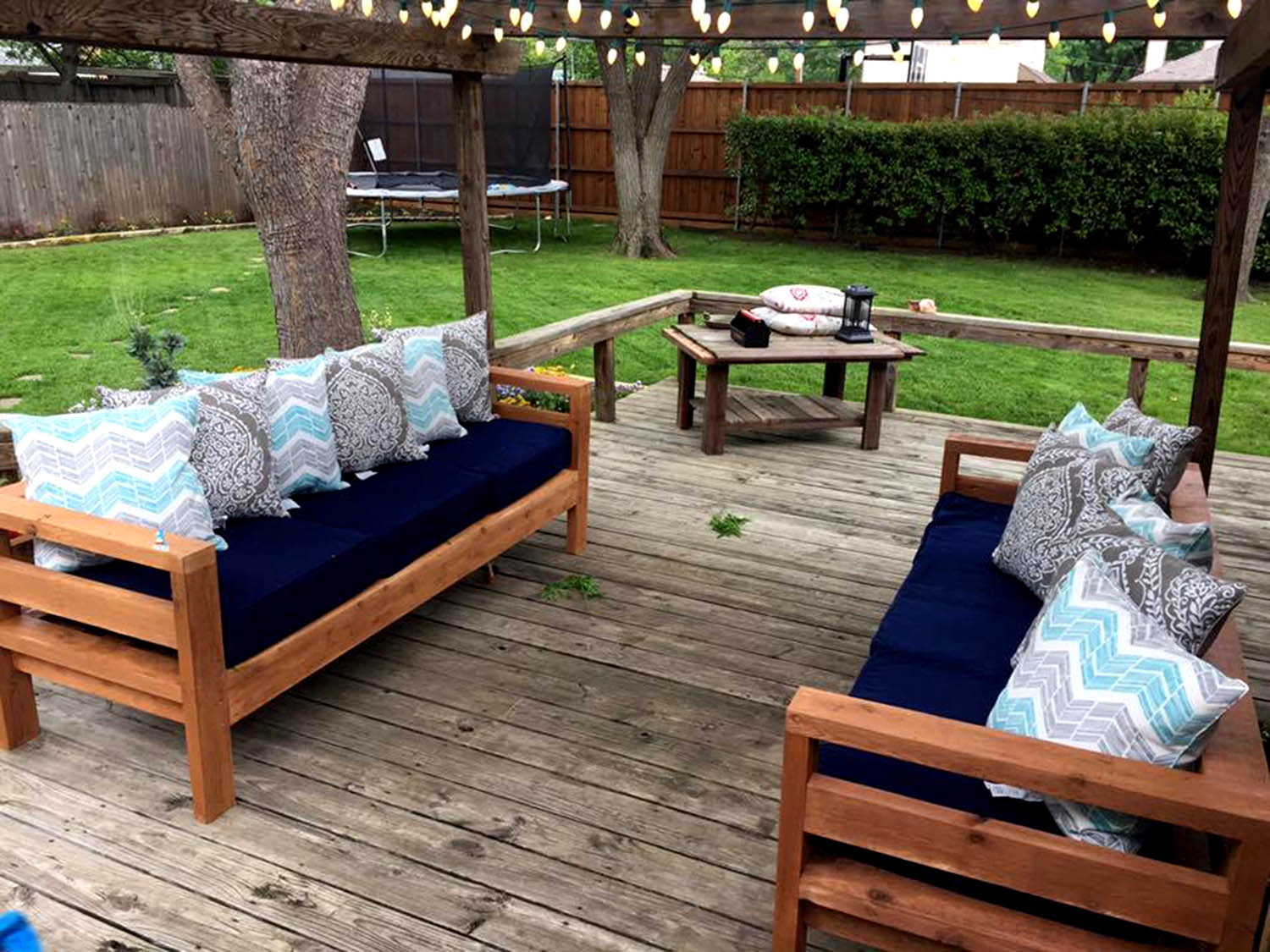 24 Diy Outdoor Furniture Patio And Garden Furniture Plans