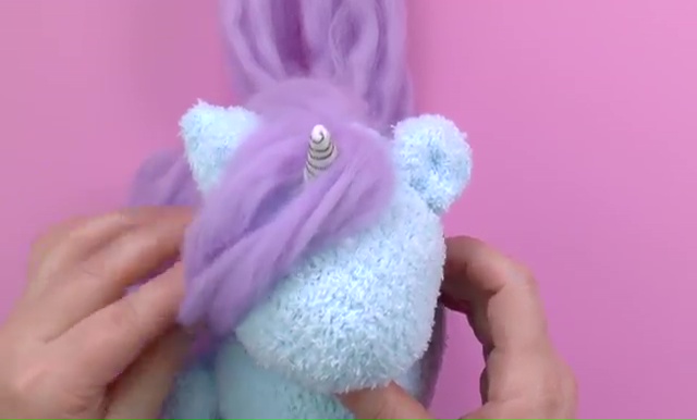 How to make a socks unicorn (53)