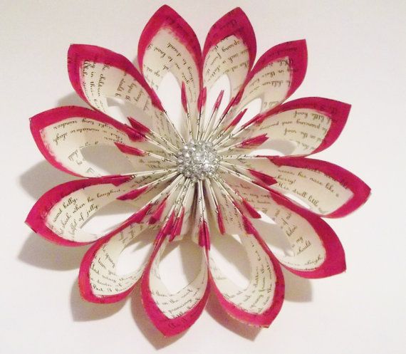 Paper flower crafts