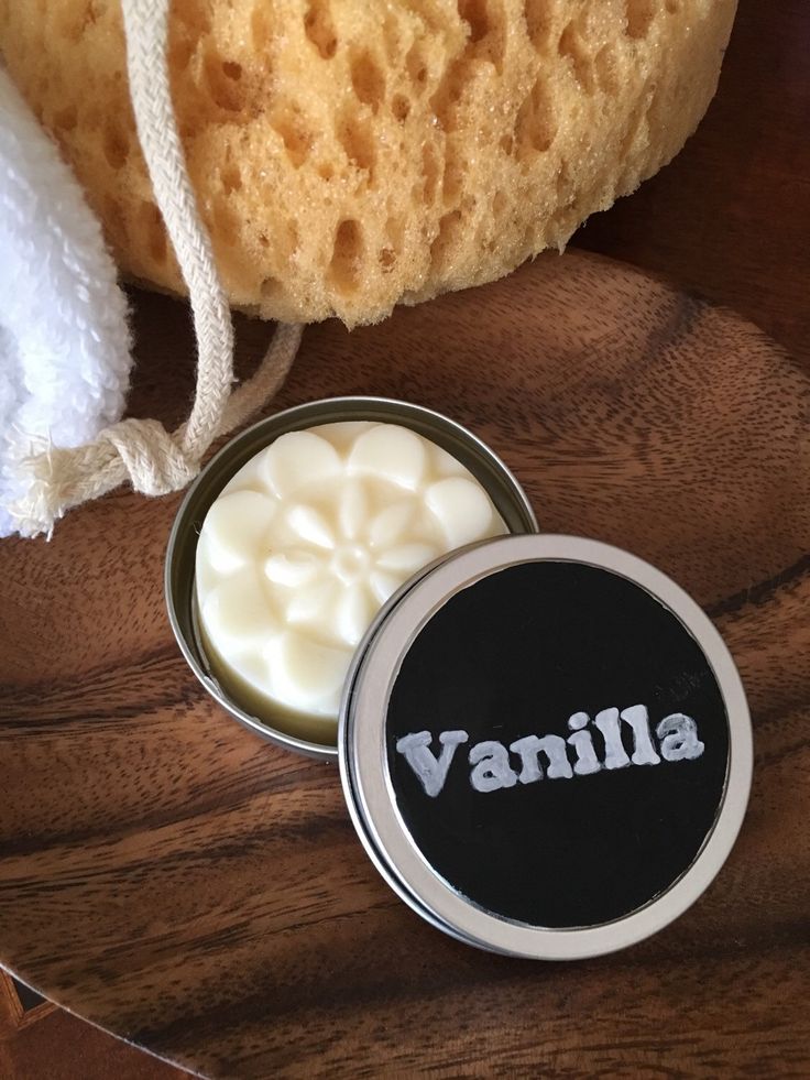 Vanilla lotion bar