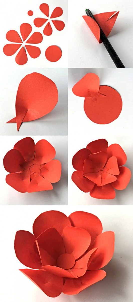 16 DIY Paper Flower Crafts Ideas for Home Decor {Step by Step Instruction}