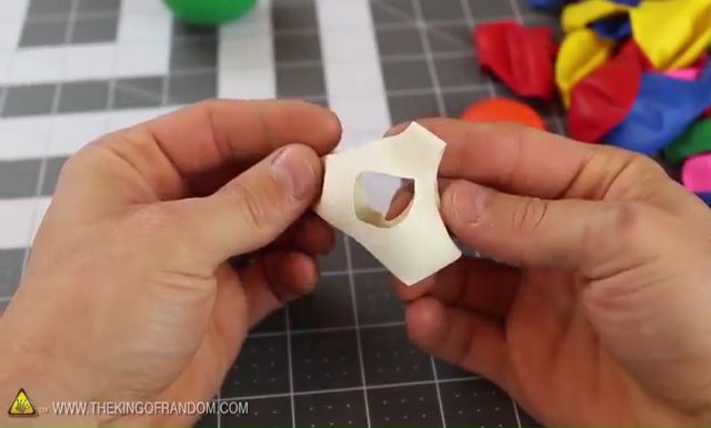 DIY How to make Parachute flying Sky balls (17)