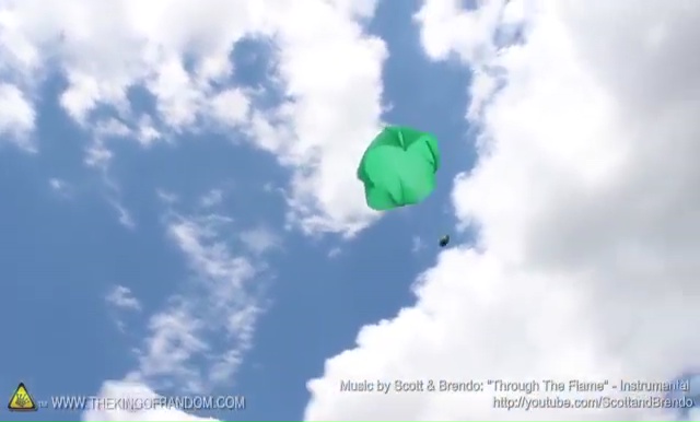 DIY How to make Parachute flying Sky balls (31)