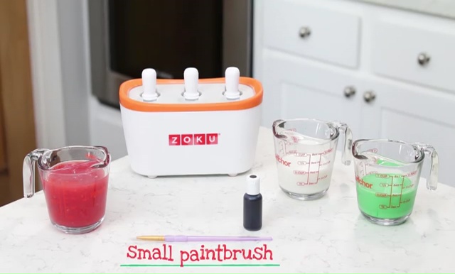DIY How to make watermelon popsicles (2)