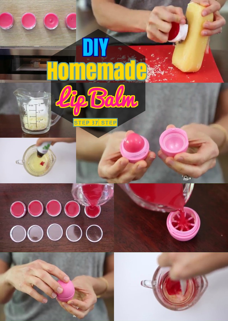 Diy Lip Balm Homemade Lip Balm How To Make Tinted Lip Balm In 5 Mins