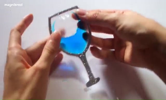 DIY Phone case with Wine glass water (38)