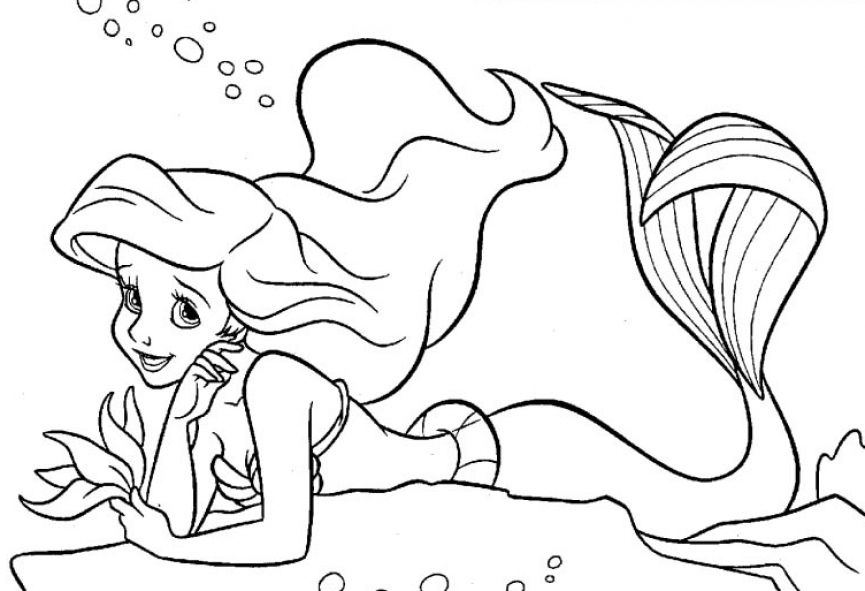Mermiad Coloring pages (2)